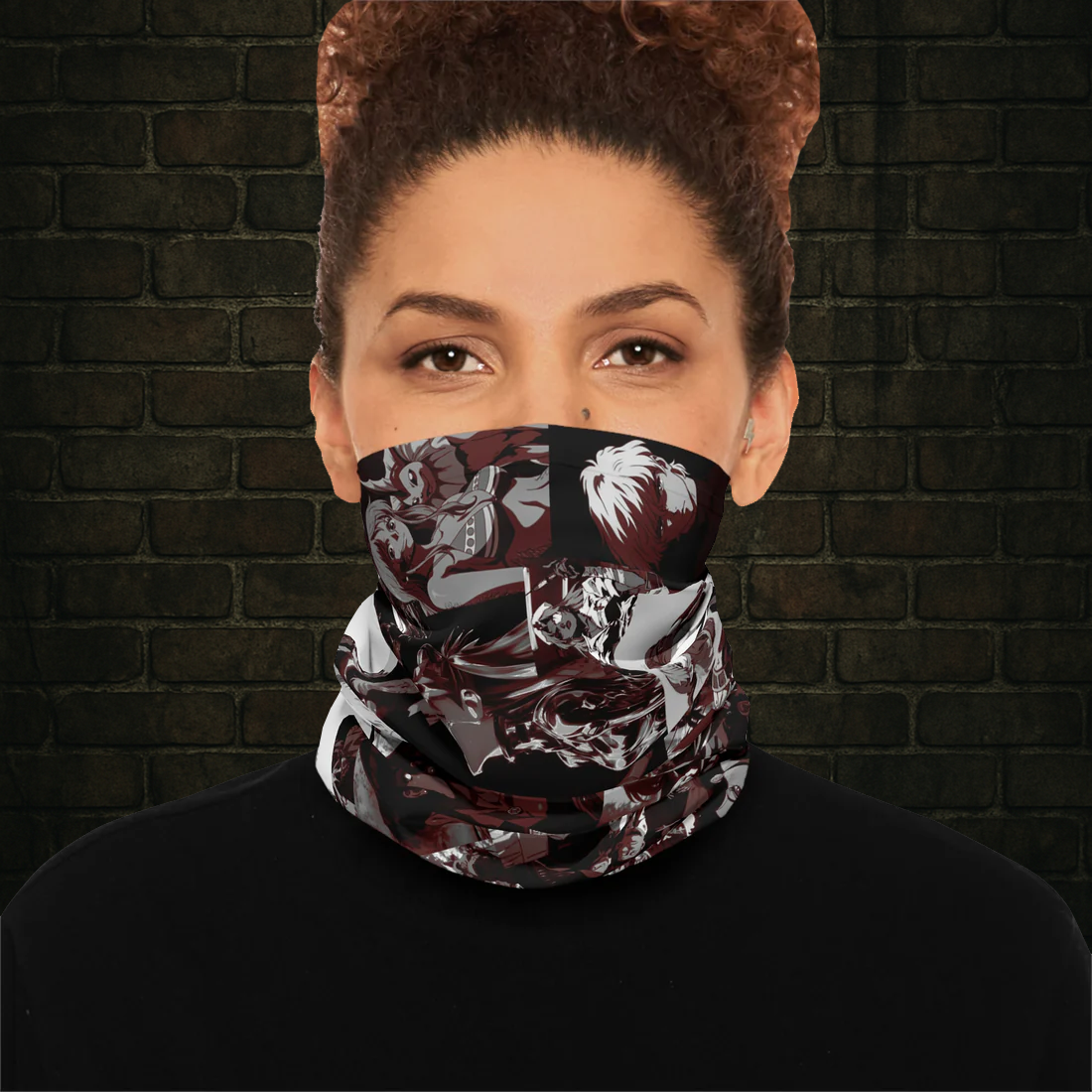 ANIME MIX NECK GAITER