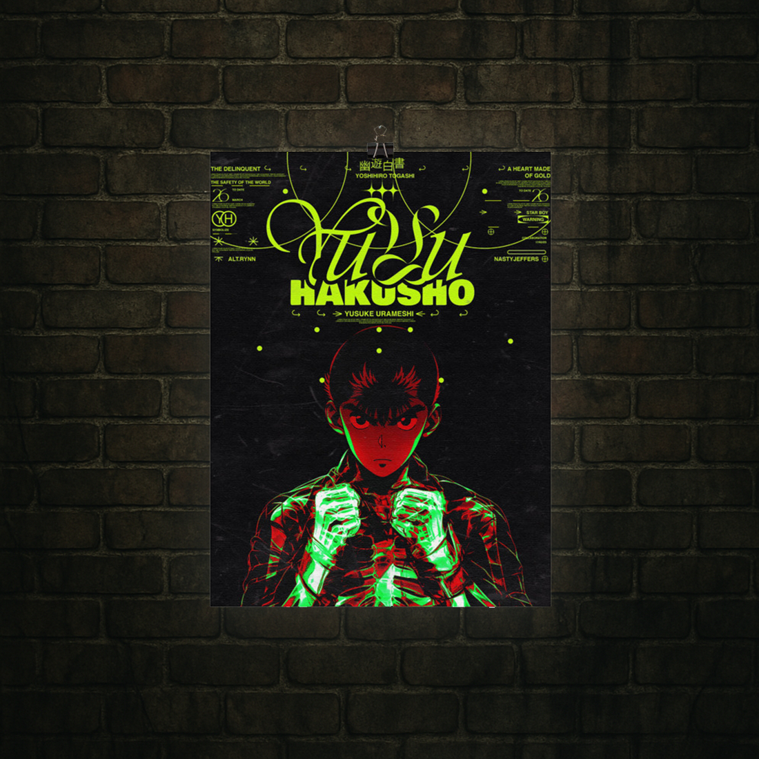 Yu Yu Hakusho // Crimson Wrath – Legacy Drop Poster