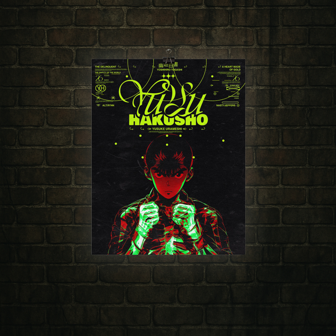 Yu Yu Hakusho // Crimson Wrath – Legacy Drop Poster
