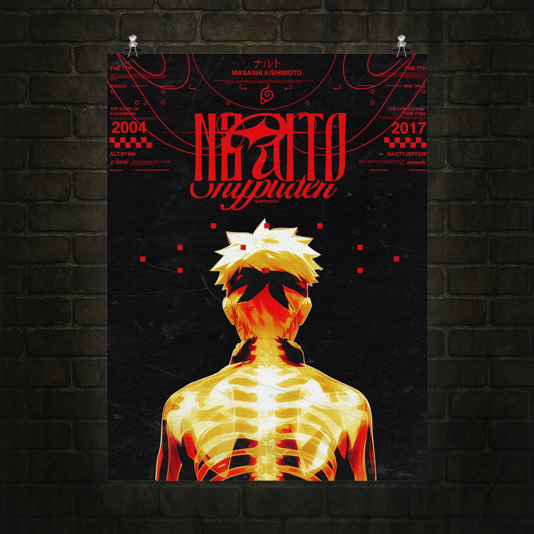 Naruto // Sage Light – Legacy Drop Poster