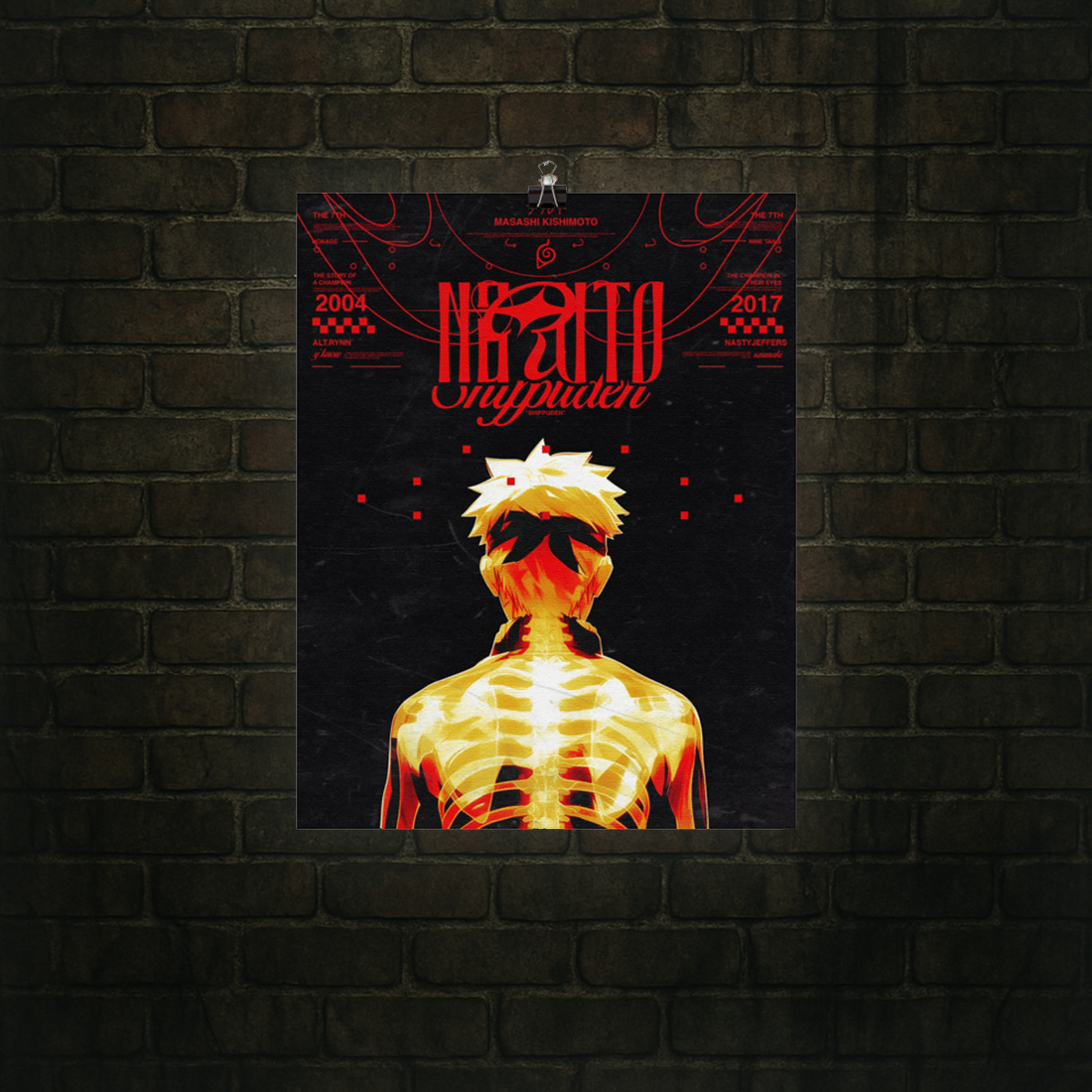 Naruto // Sage Light – Legacy Drop Poster
