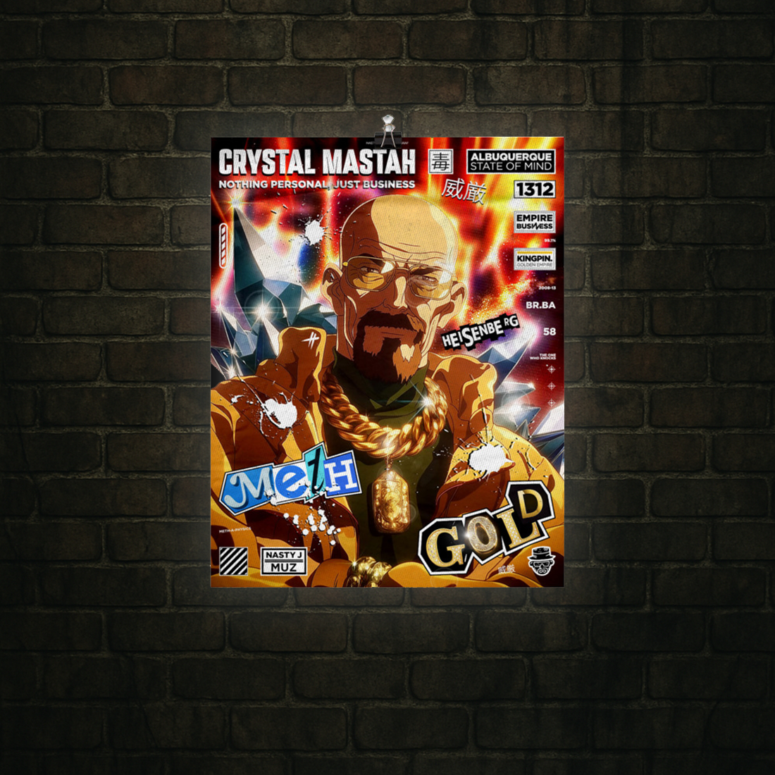 Walter White // Golden Empire – Legacy Drop Poster
