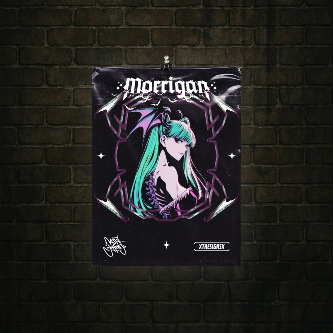 Morrigan // Abyssal Throne – Legacy Drop Poster