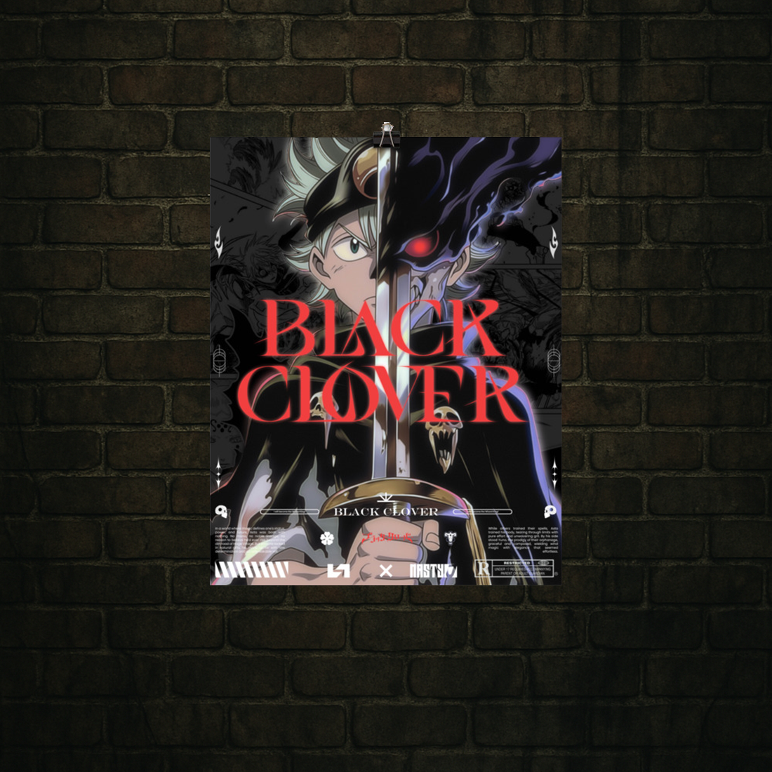 Black Clover // Revenge – Legacy Drop Poster