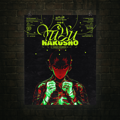 Yu Yu Hakusho // Crimson Wrath – Legacy Drop Poster