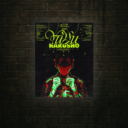 Yu Yu Hakusho // Crimson Wrath – Legacy Drop Poster
