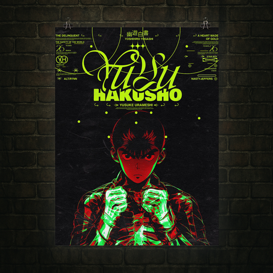 Yu Yu Hakusho // Crimson Wrath – Legacy Drop Poster