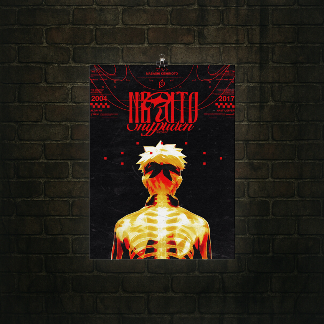 Naruto // Sage Light – Legacy Drop Poster