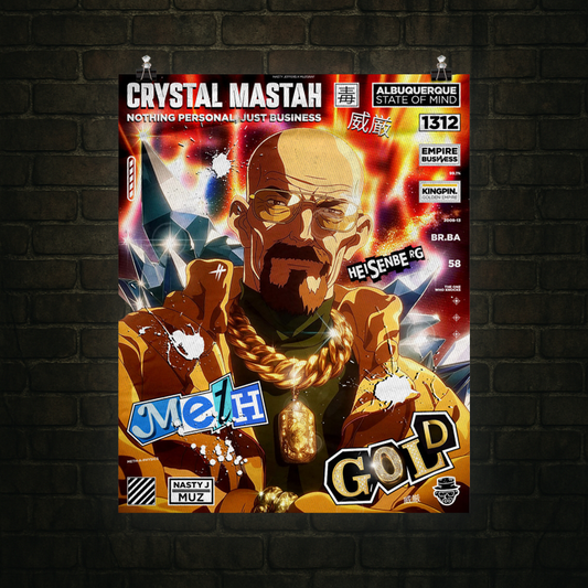 Walter White // Golden Empire – Legacy Drop Poster