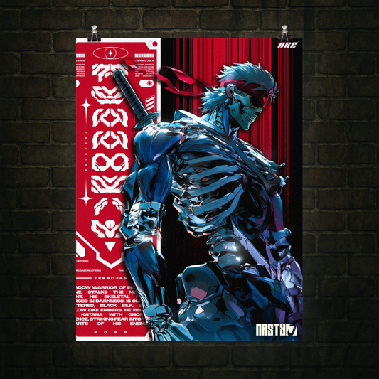 Solid Snake // Tactical Ghost – Legacy Drop Poster