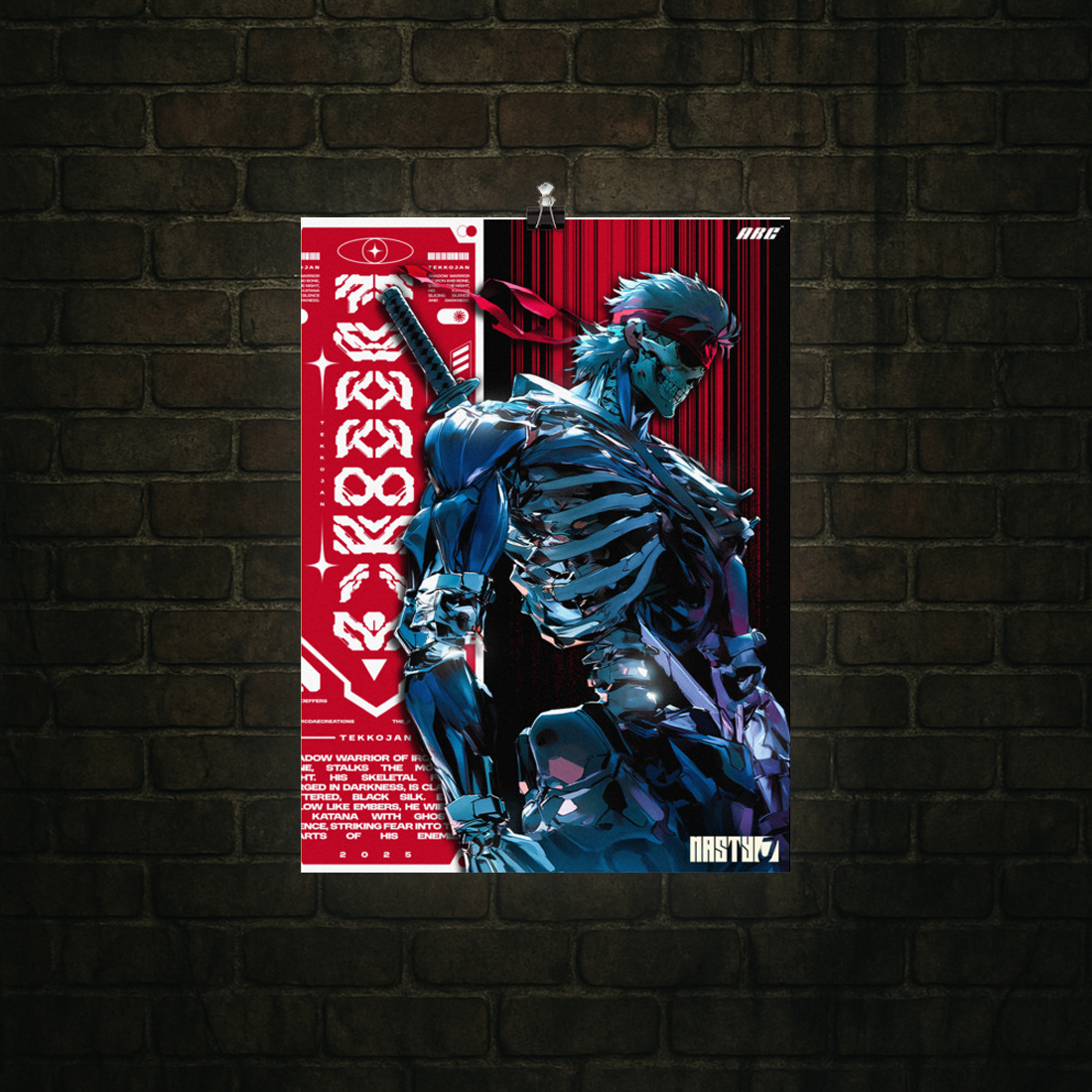 Solid Snake // Tactical Ghost – Legacy Drop Poster