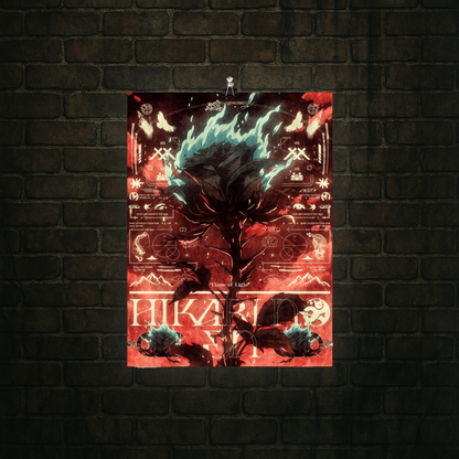 Hikari No En // Flame of Light – Legacy Drop Poster