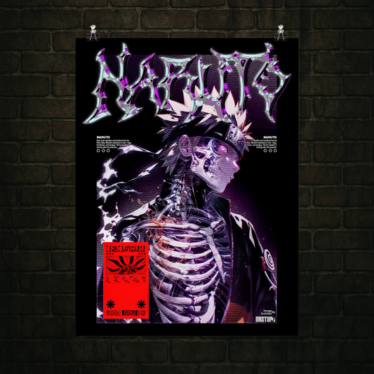 Naruto // Skeletal – Legacy Drop Poster