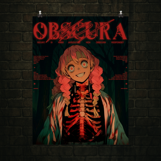 Mitsuri Kanroji // Skeletal – Legacy Drop Poster
