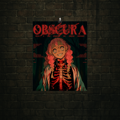 Mitsuri Kanroji // Skeletal – Legacy Drop Poster